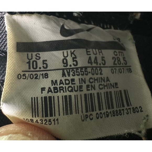 Nike Kobe AD 2018 Lakers Away Black Vivid Purple Mens Size 10.5 AV3555-002 Mamba - Picture 4 of 16